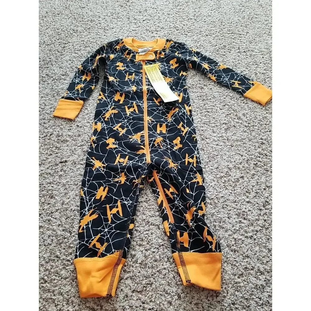 NOP Hanna Andersson Baby‎ Toddler Star Wars Halloween Sleeper Size 18-24M 80CM